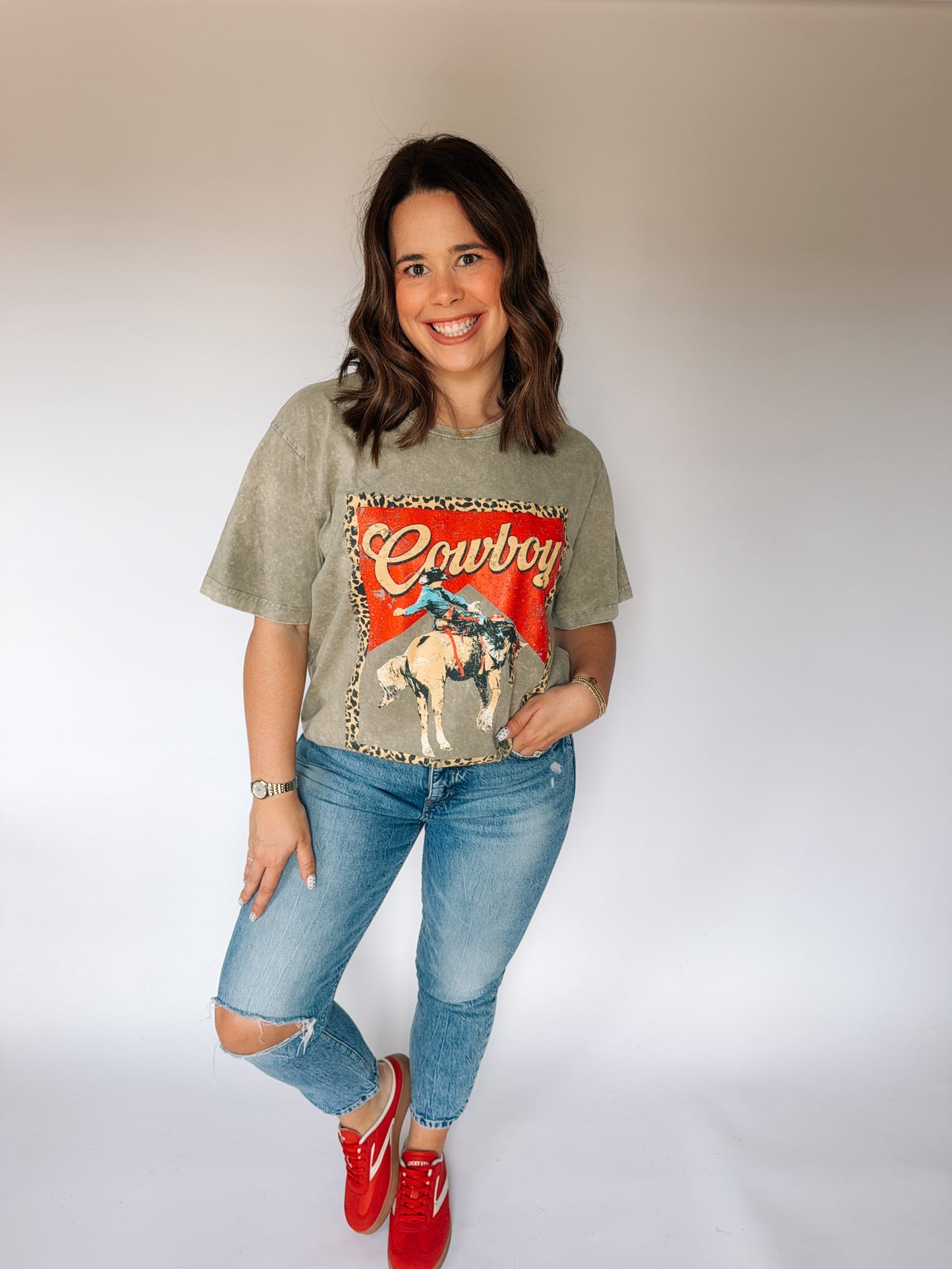 Cowboy Graphic Tee image 2