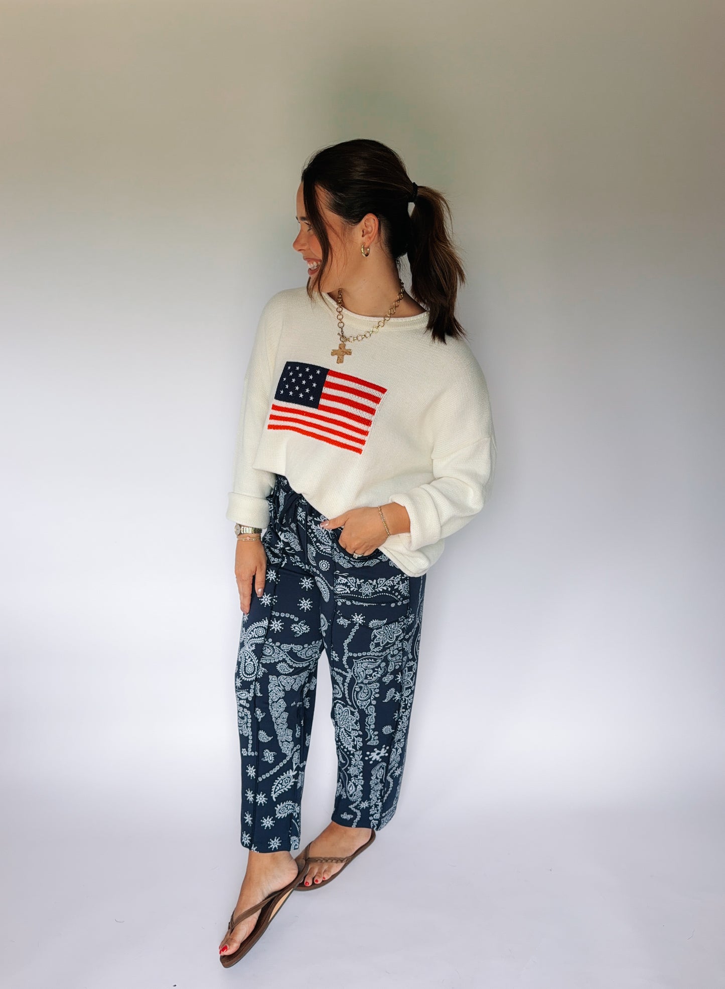 Bandana Barrel Sweats