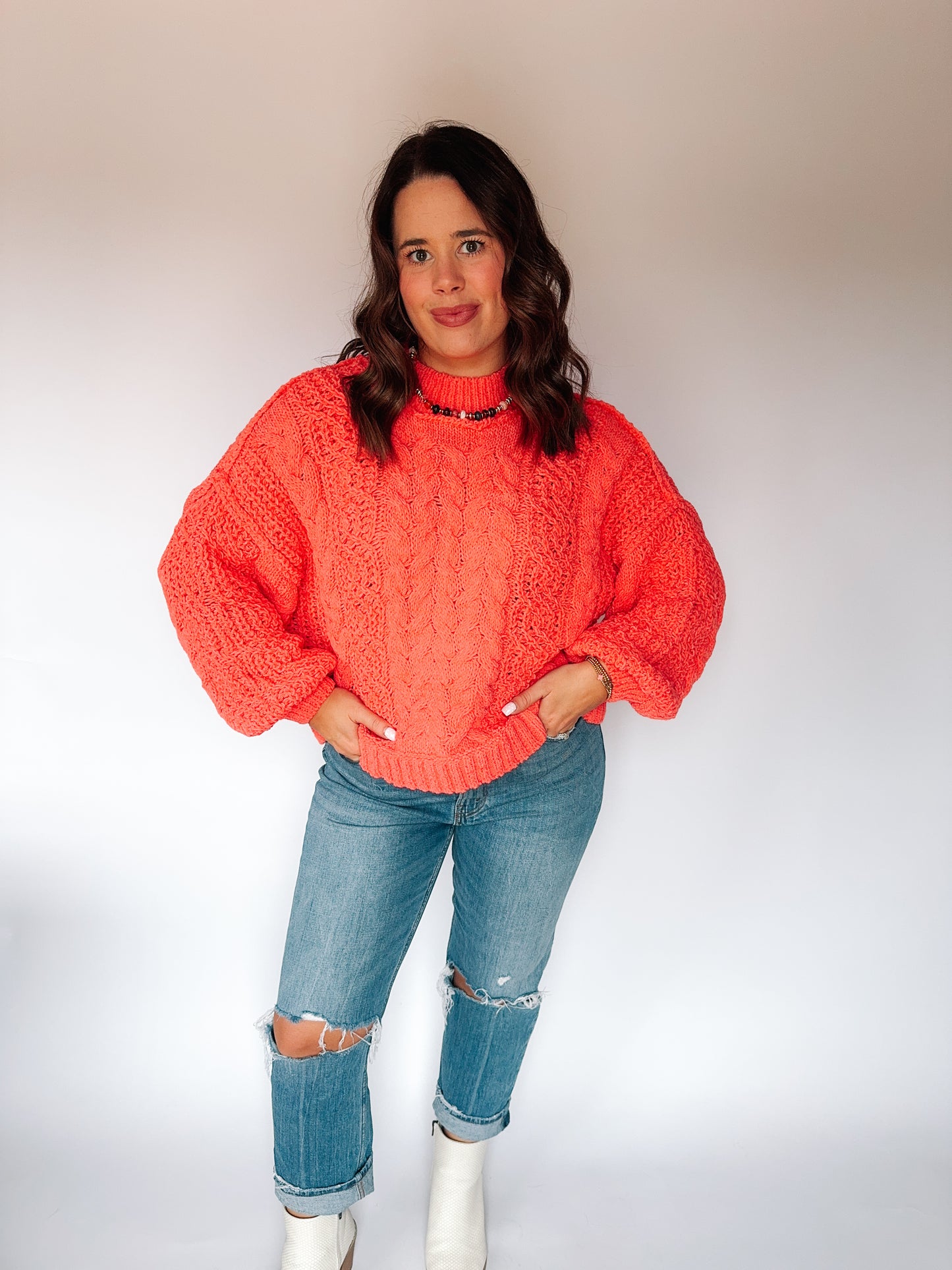 Coral Sweater image 4