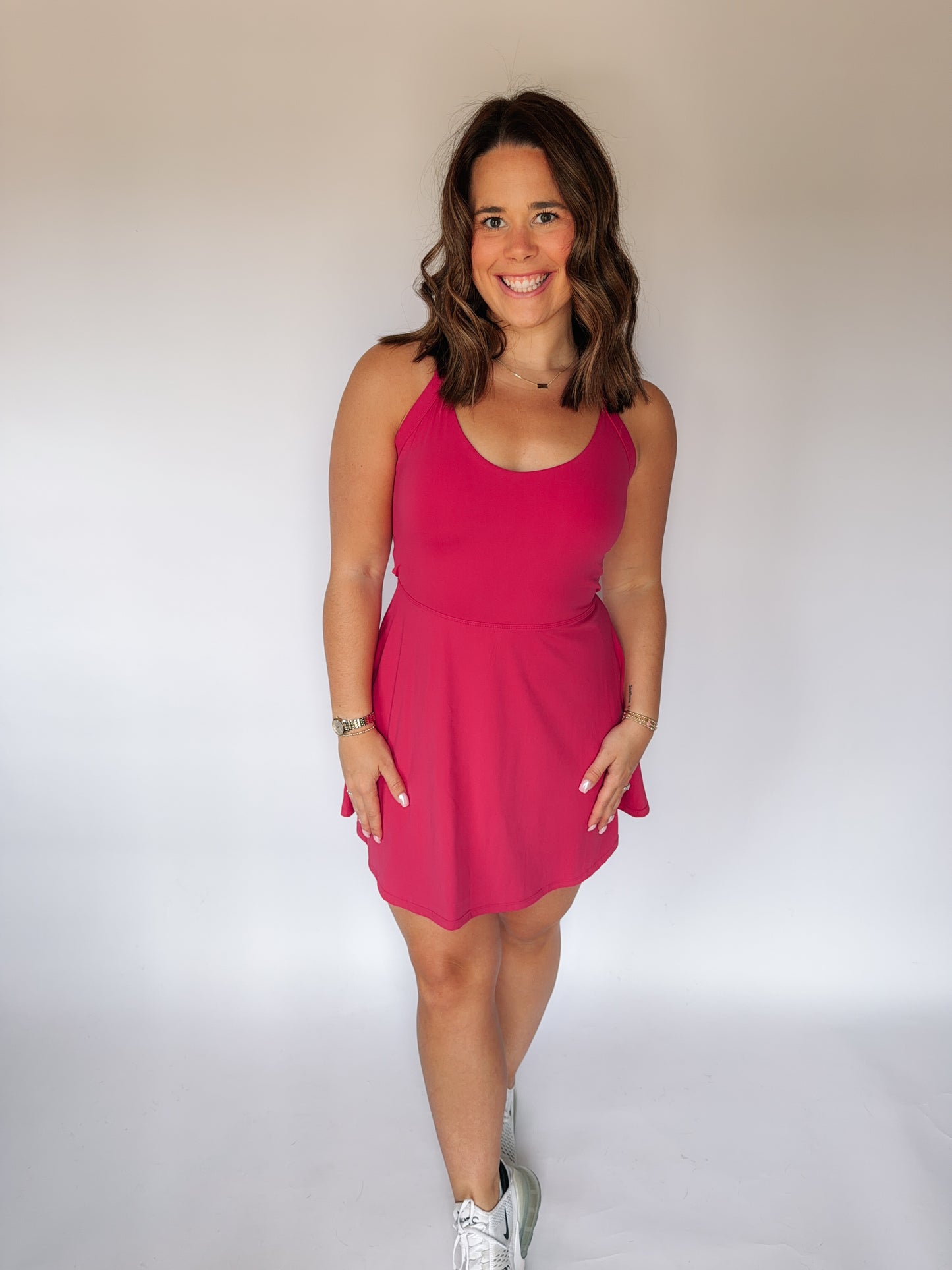 Berry Twist Athletic Dress