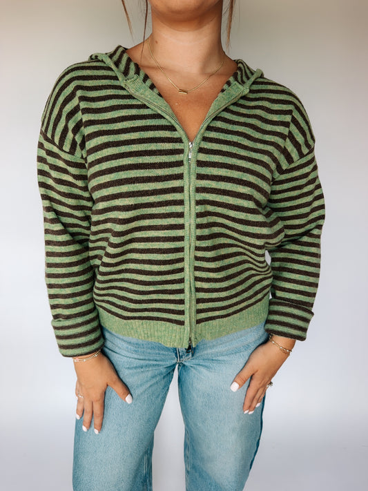 Zoey Zip-up Cardigan
