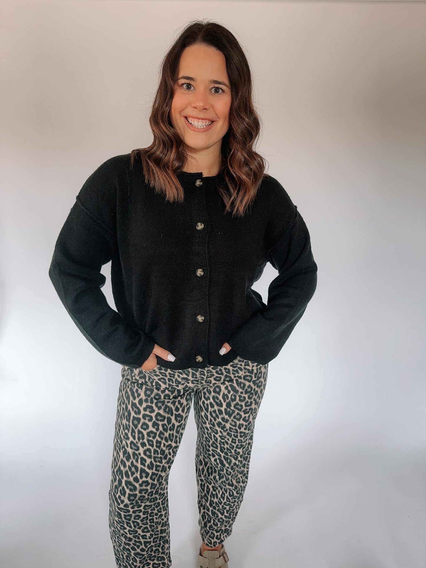 Black Bear Cardigan image 3