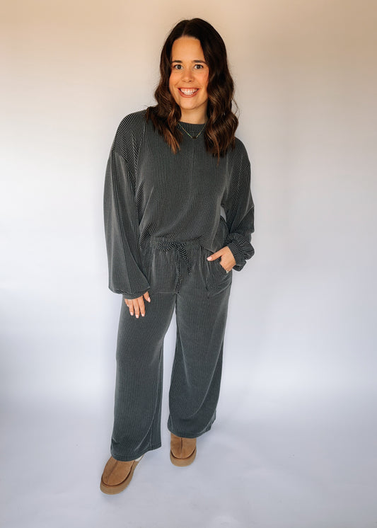 Rosie Ribbed Long Sleeve Set image 0