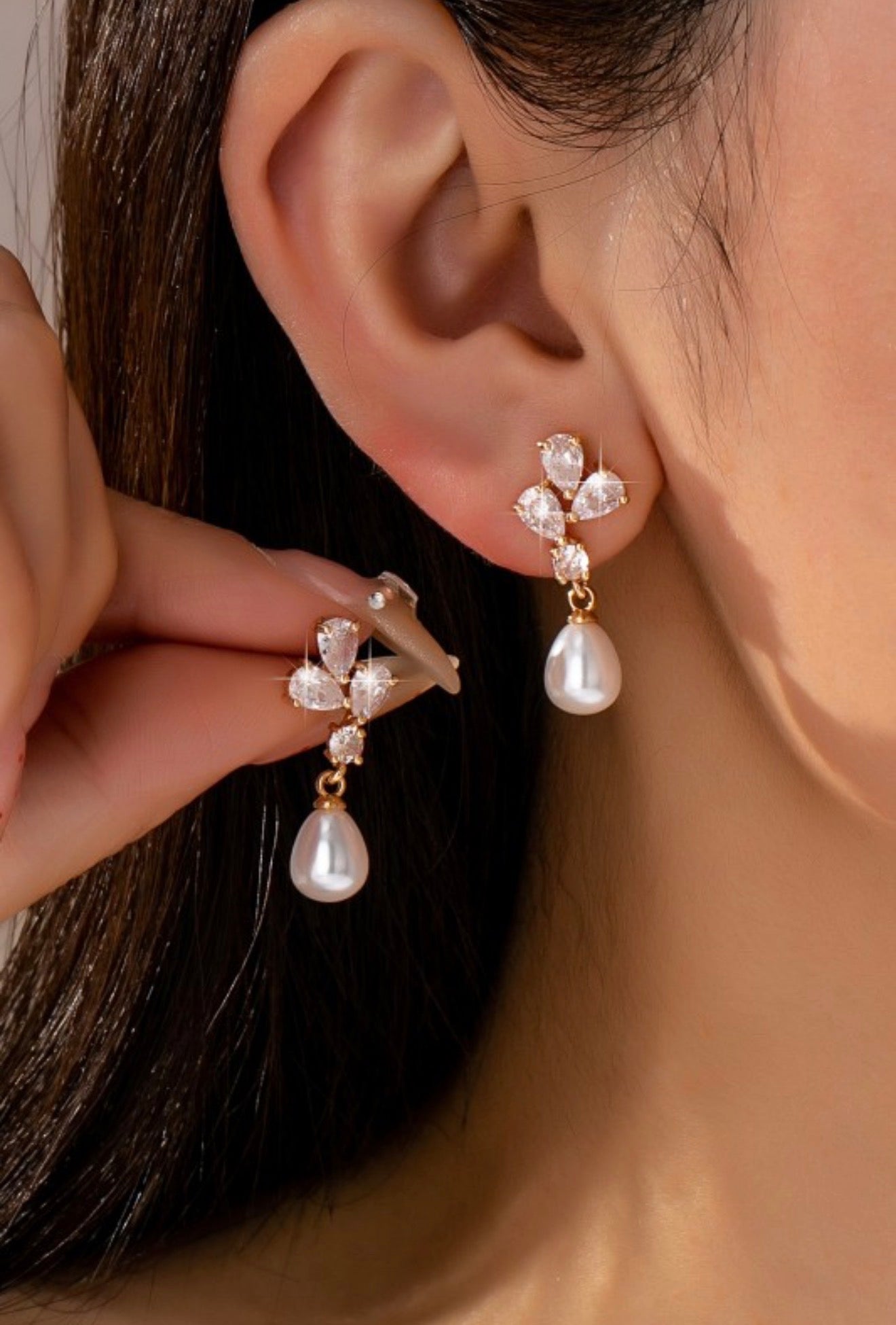 Pearl Drop Earrings