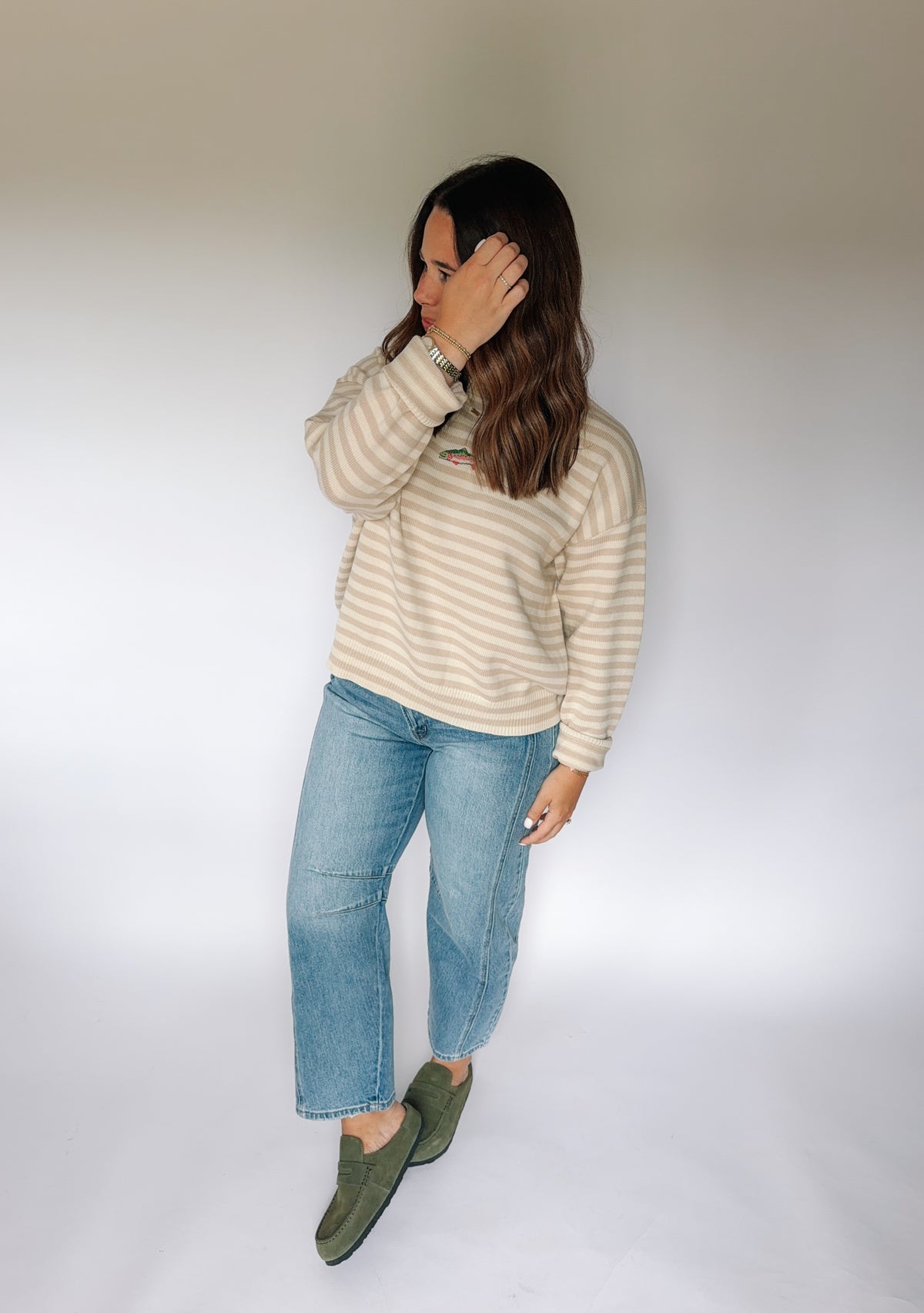 Boho Barrel Jeans