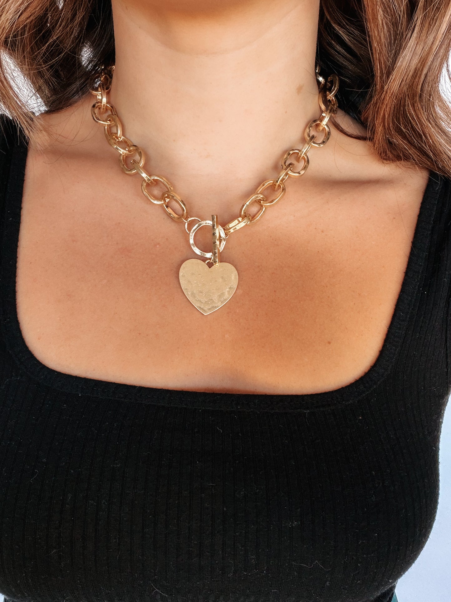 Heart Toggle Necklace