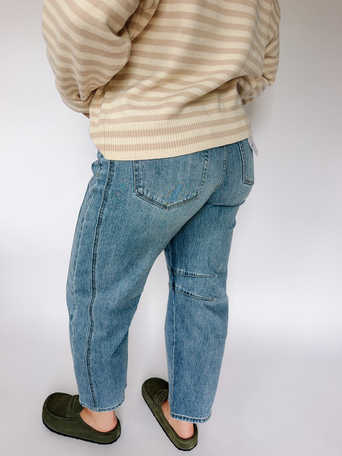 Boho Barrel Jeans