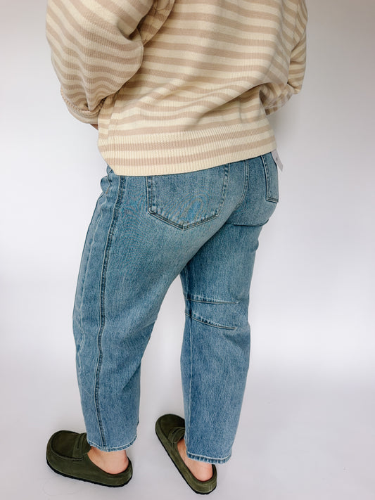 Boho Barrel Jeans