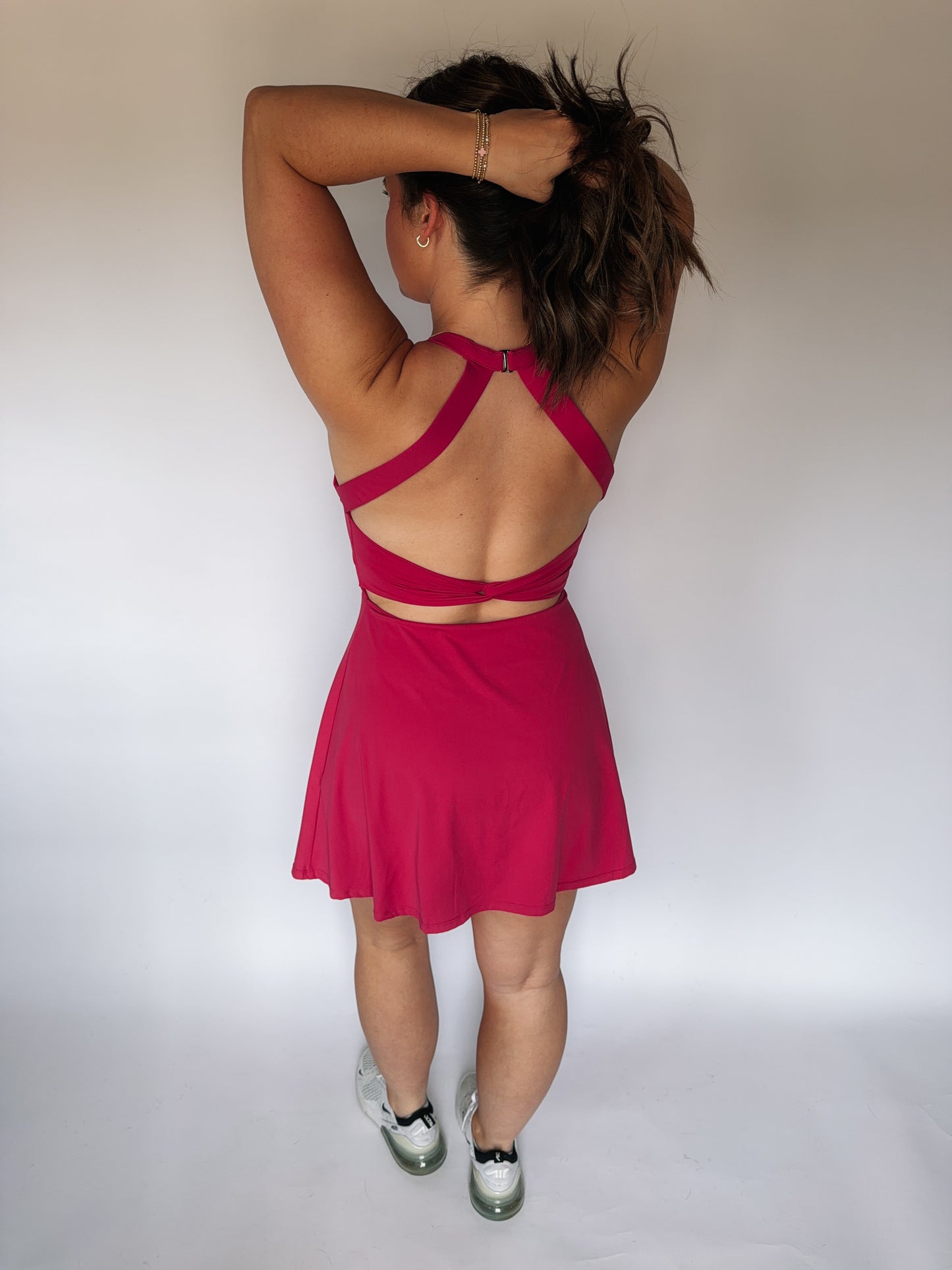Berry Twist Athletic Dress