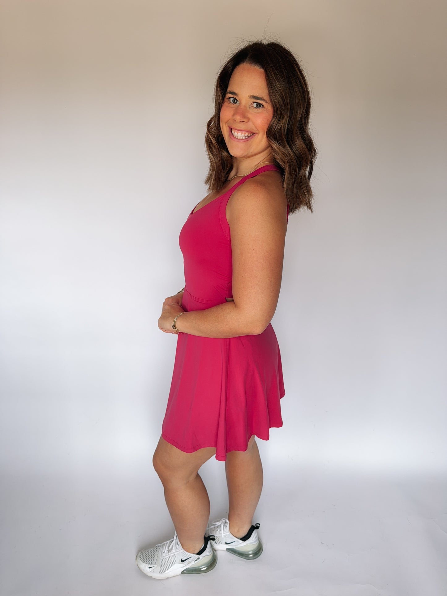 Berry Twist Athletic Dress
