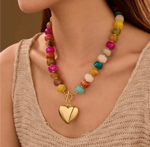 Lennon Heart Necklace