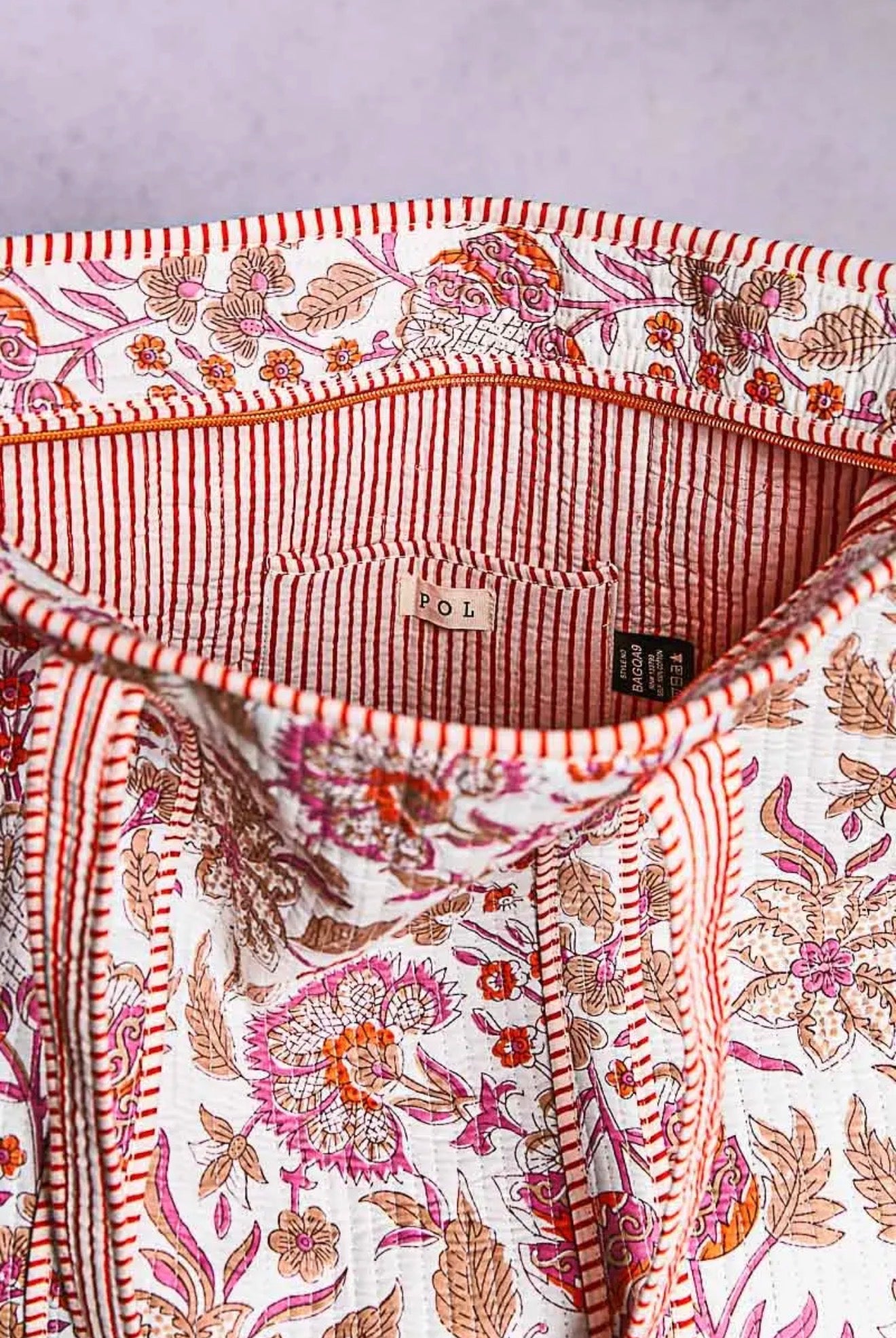 Raspberry Cream Tote