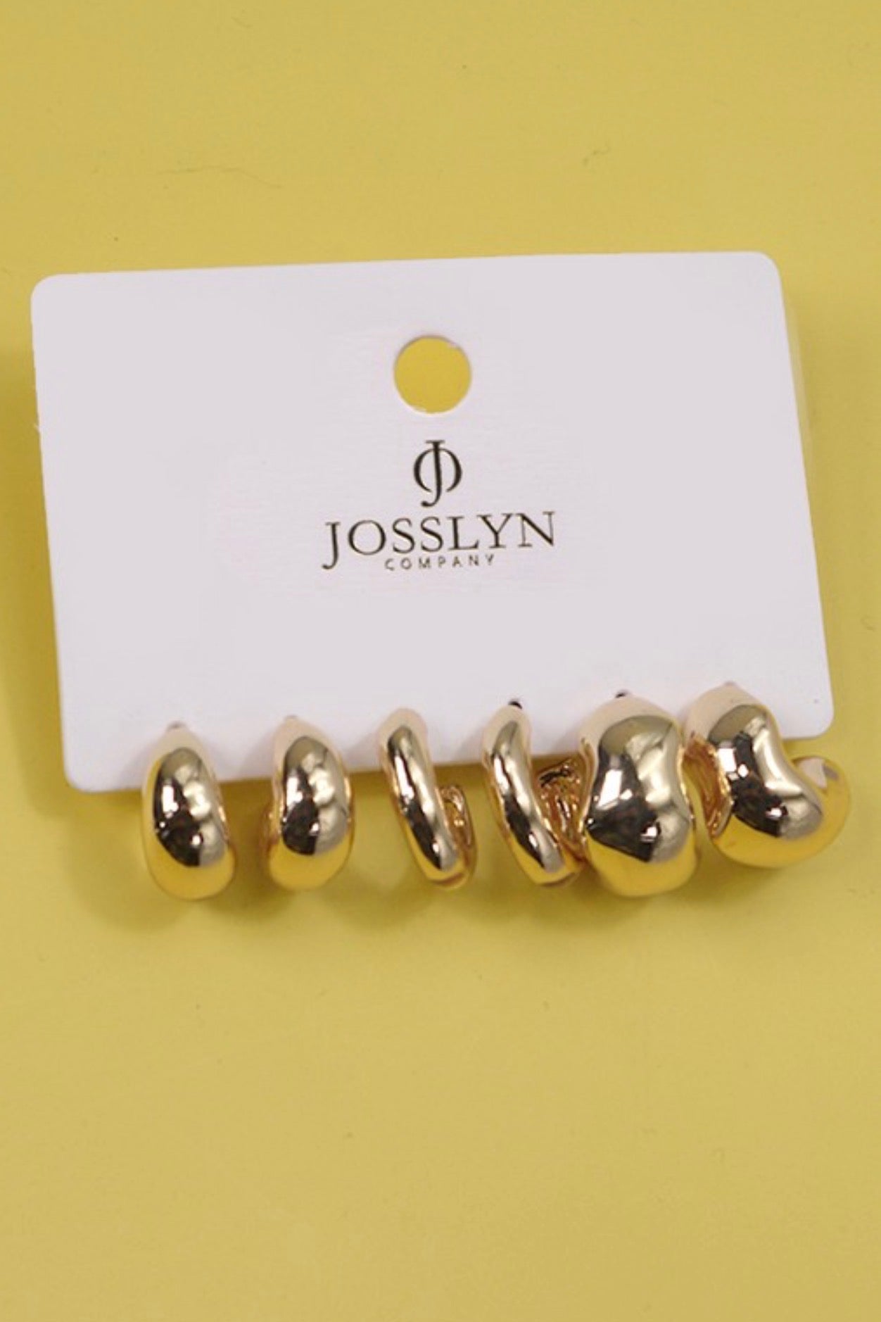 Gold Hoop Trio