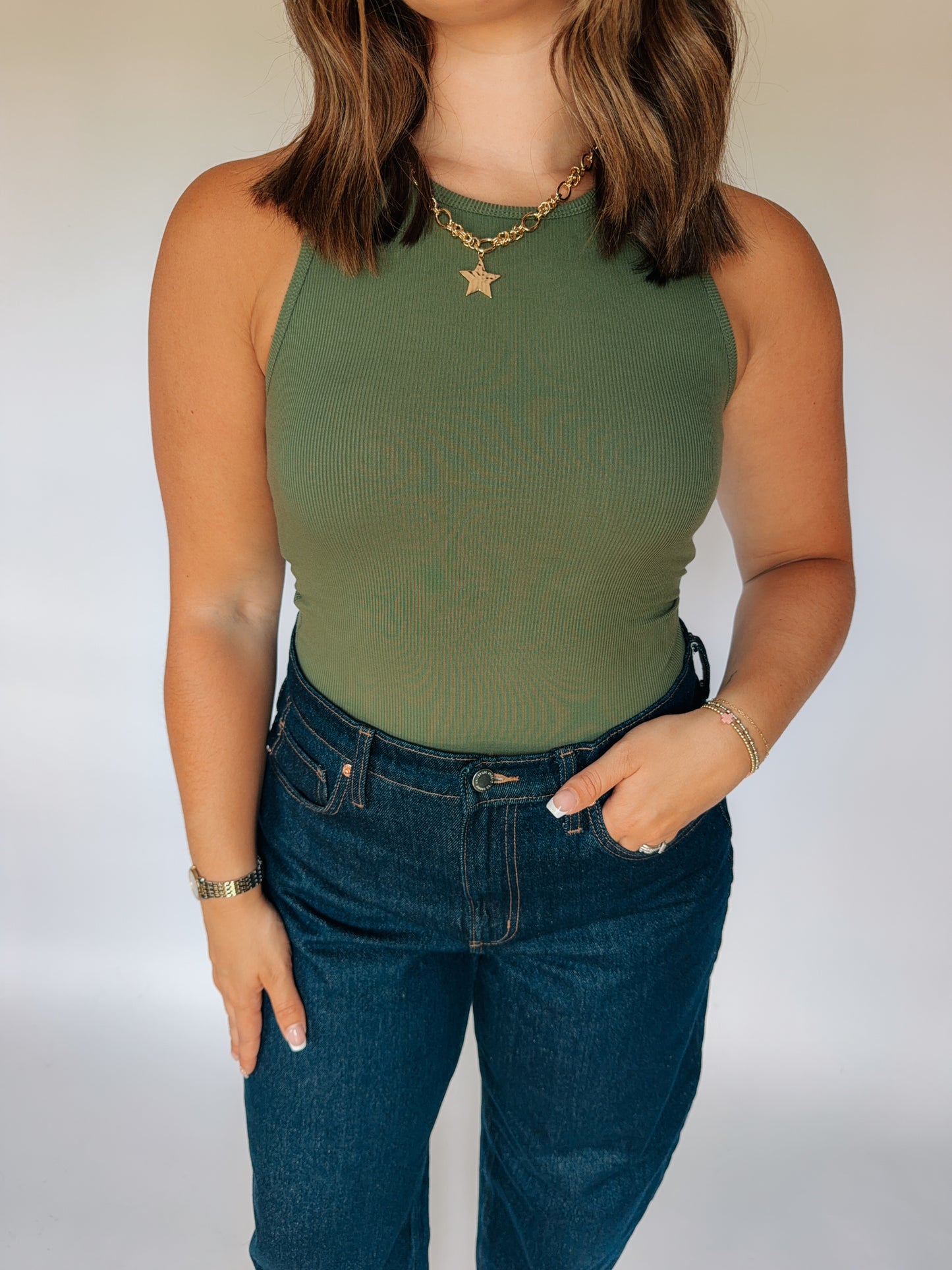 Penelope Ribbed Tank