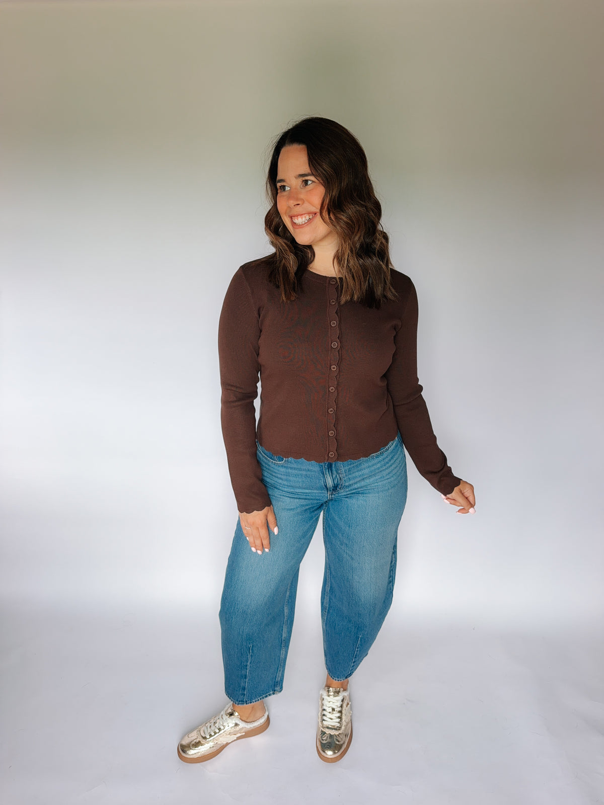 Scallop Long-sleeve