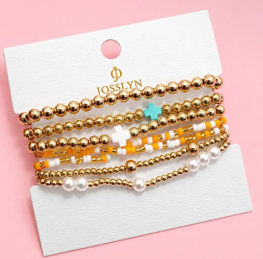 Golden Girl Bracelet Set