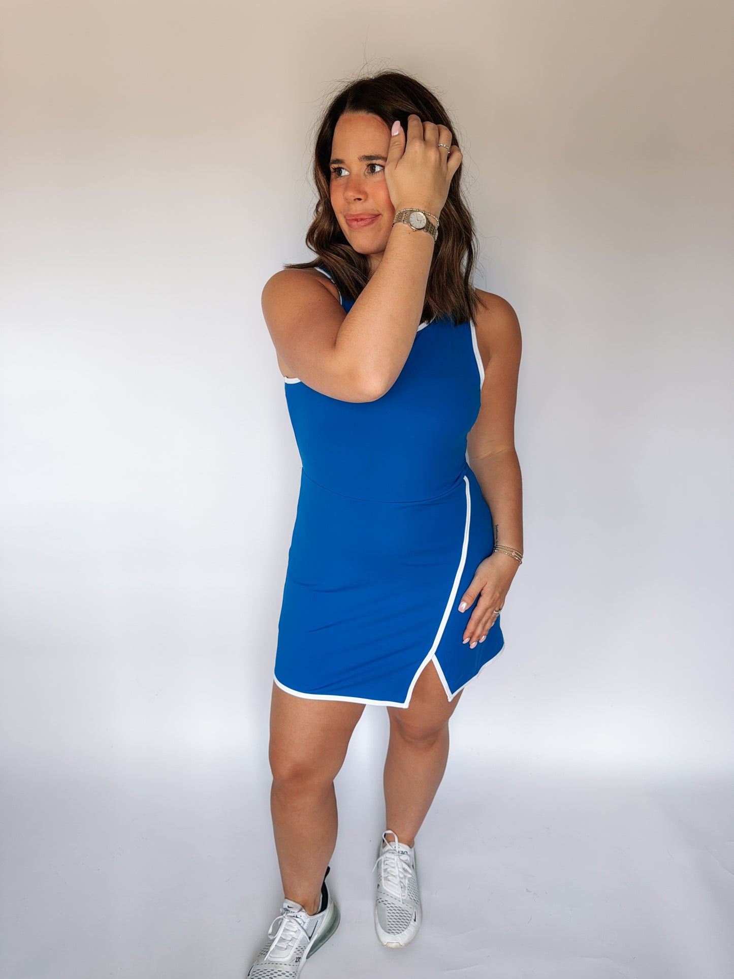 Endless Blue Athletic Dress