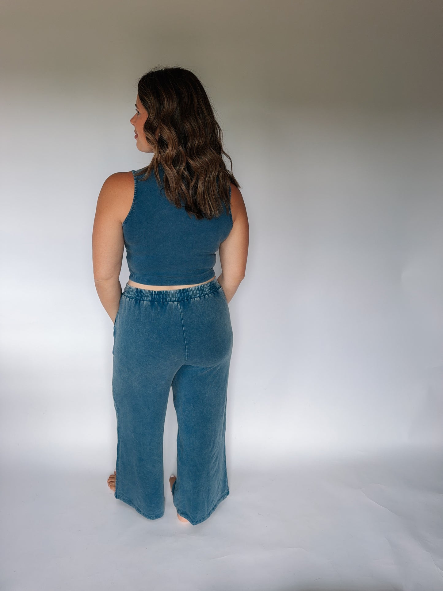 Cool Blue Sweat Set