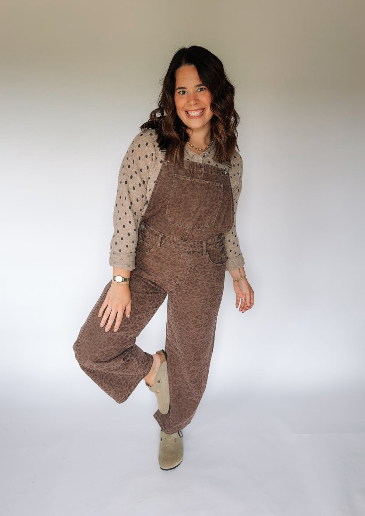 *PRE-ORDER 12/5* Cheetah Overalls