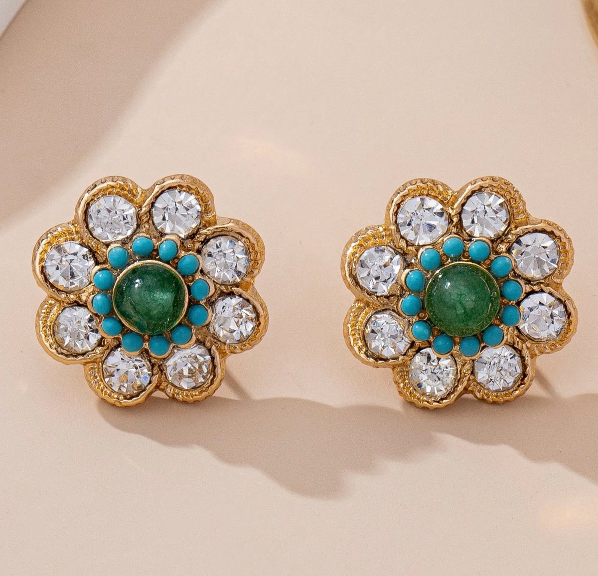 Emerald Studs