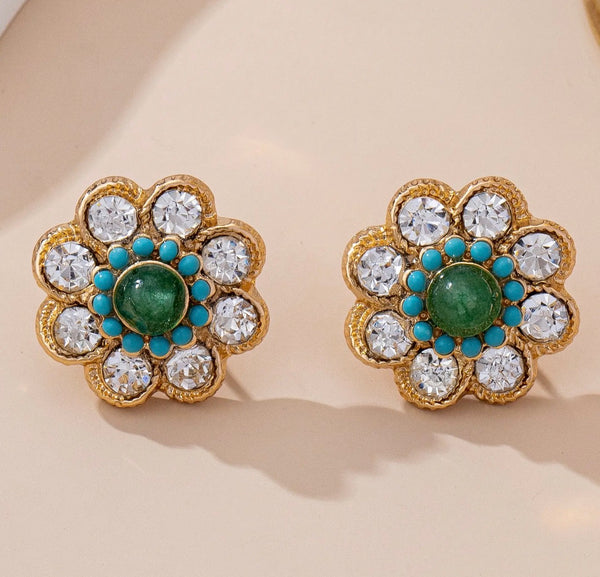Emerald Studs