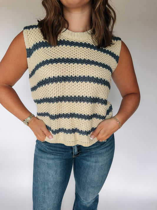 Blueberry Crochet Tank *PRE-ORDER*