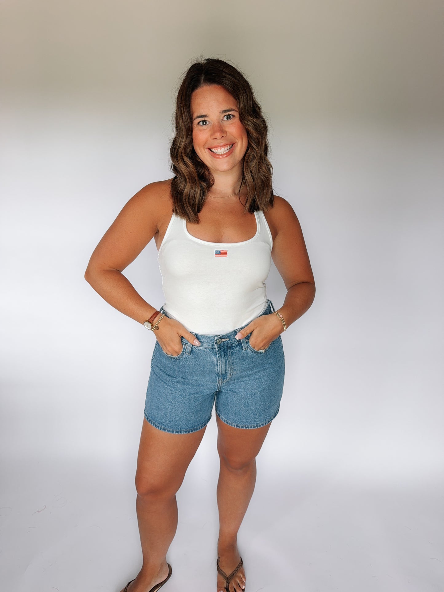 Born in the USA Halter Top