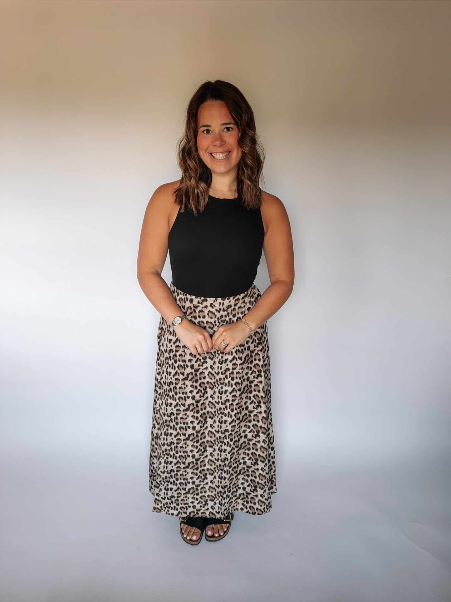Cheetah Maxi Skirt