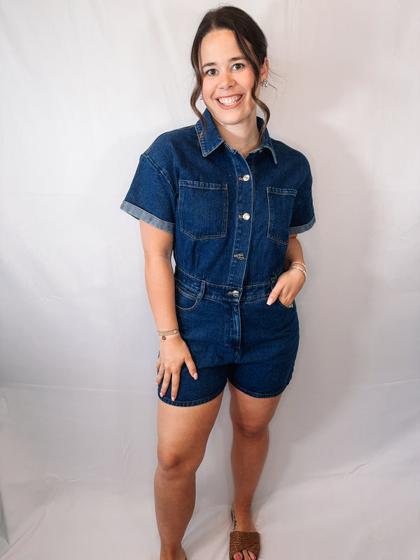 Dolly Denim Overalls image 0