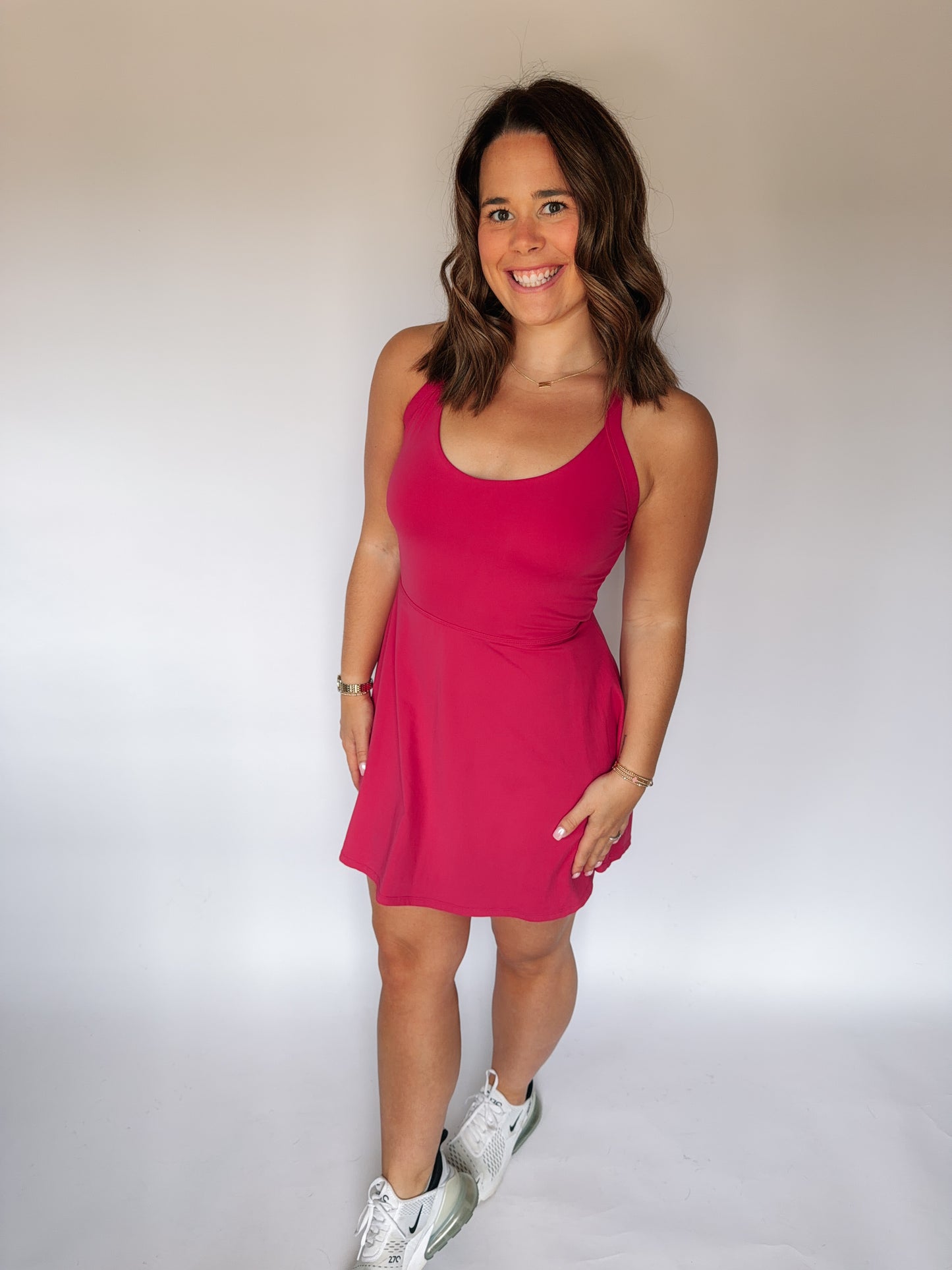 Berry Twist Athletic Dress