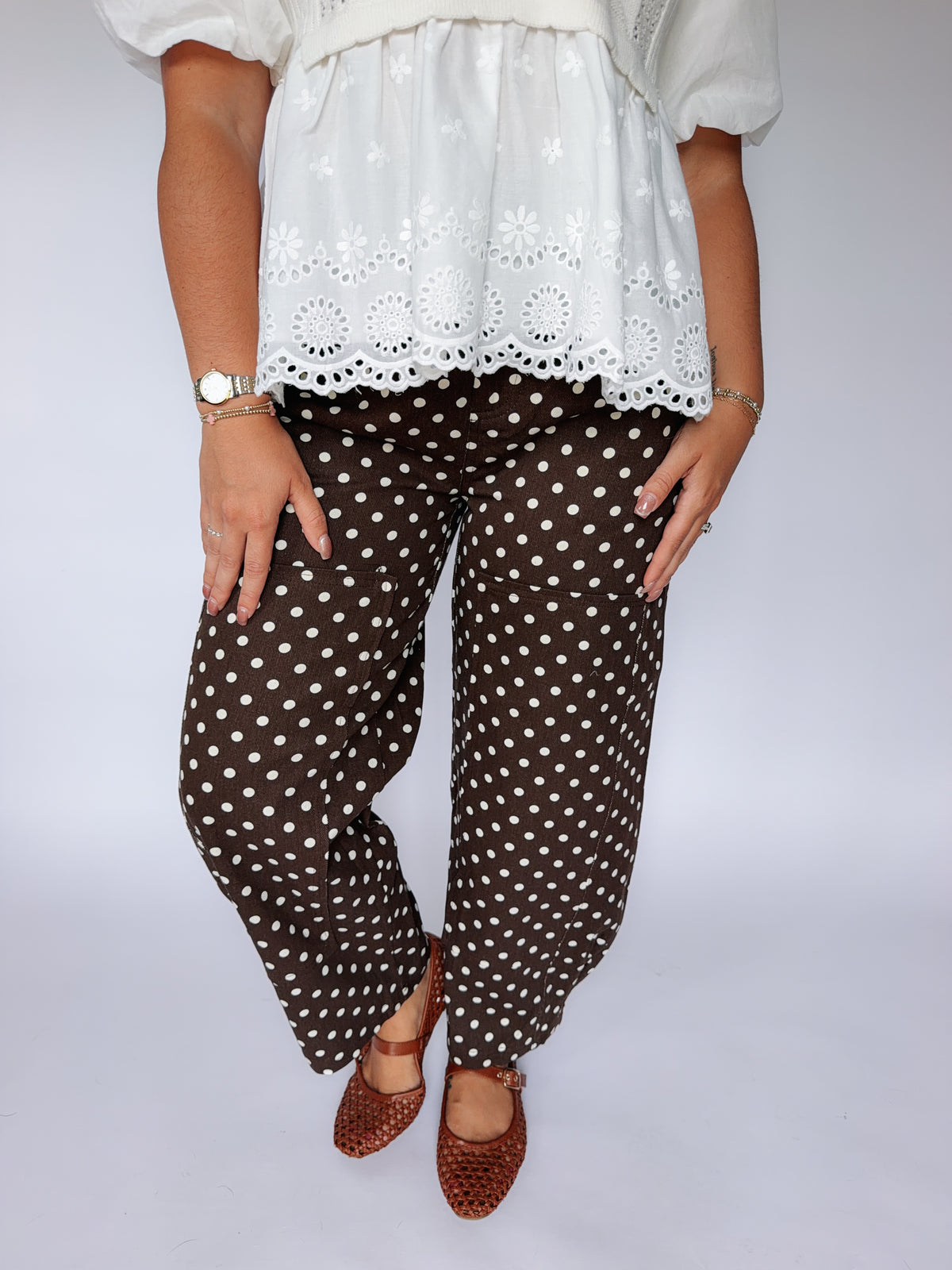 Josie Barrel Jeans