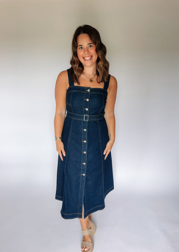 Nantucket Denim Maxi Dress