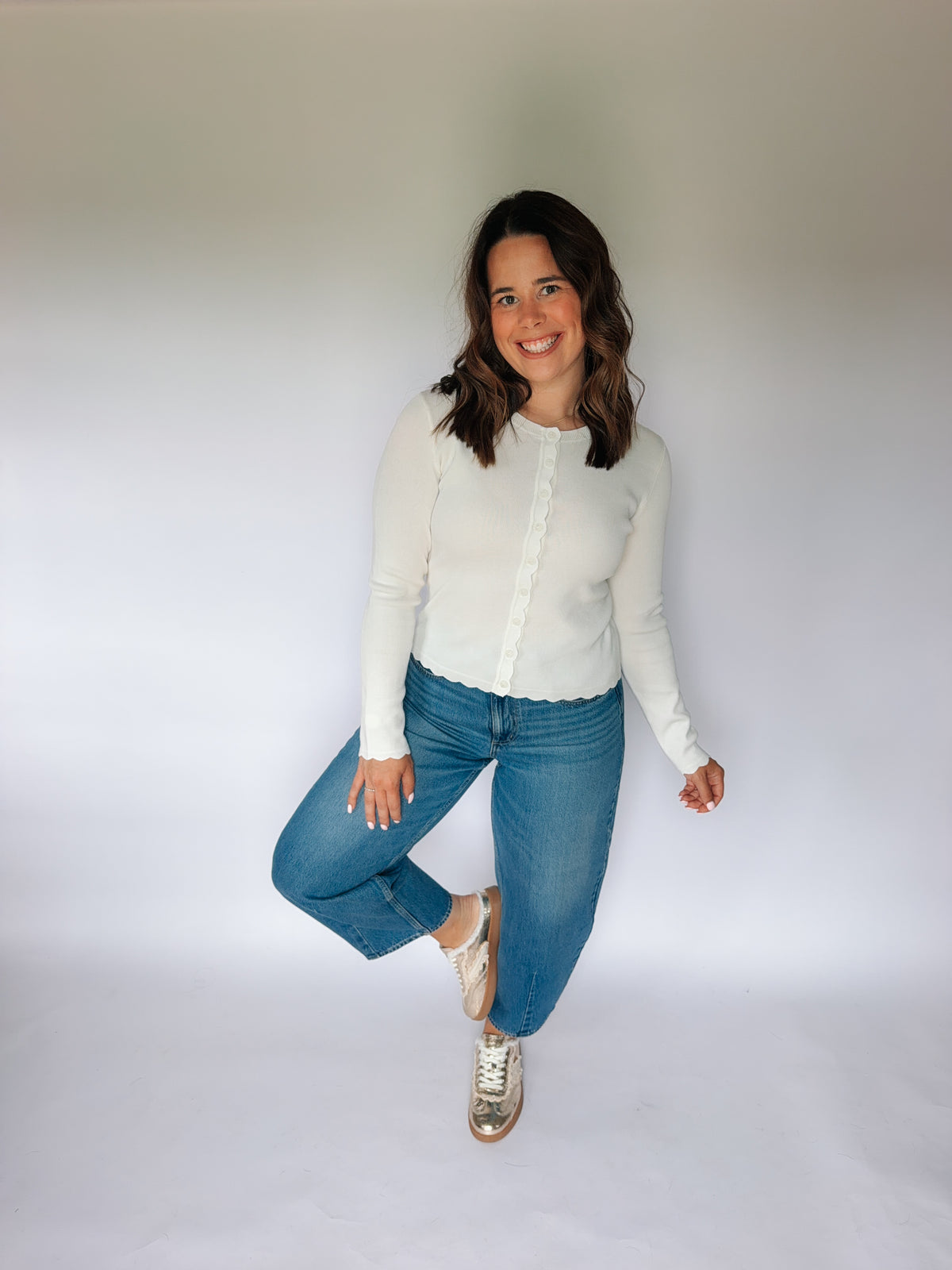 Scallop Long-sleeve