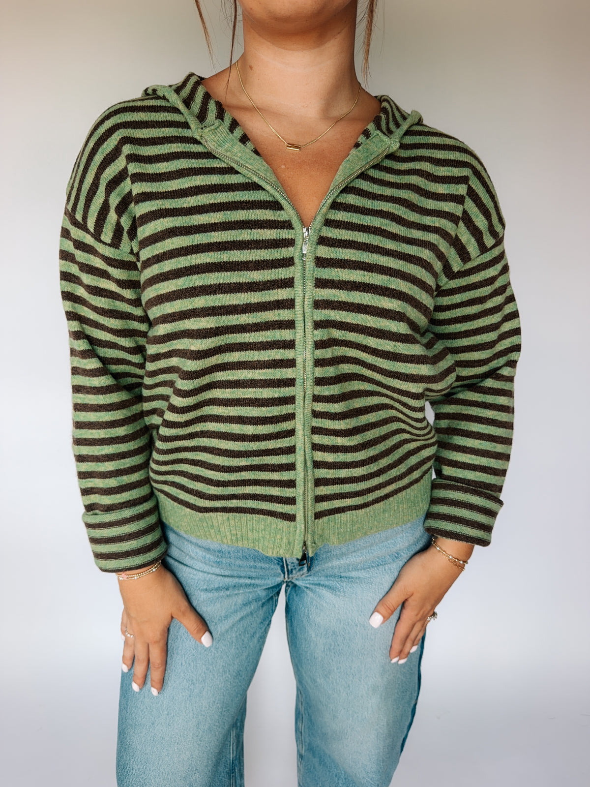 Zoey Zip-up Cardigan