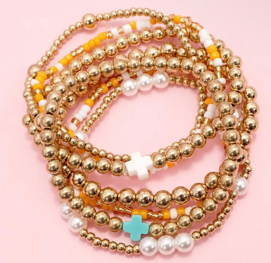 Golden Girl Bracelet Set