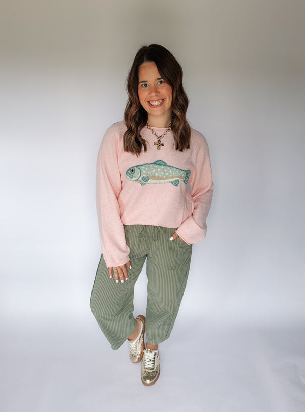 Idaho Fish Sweater