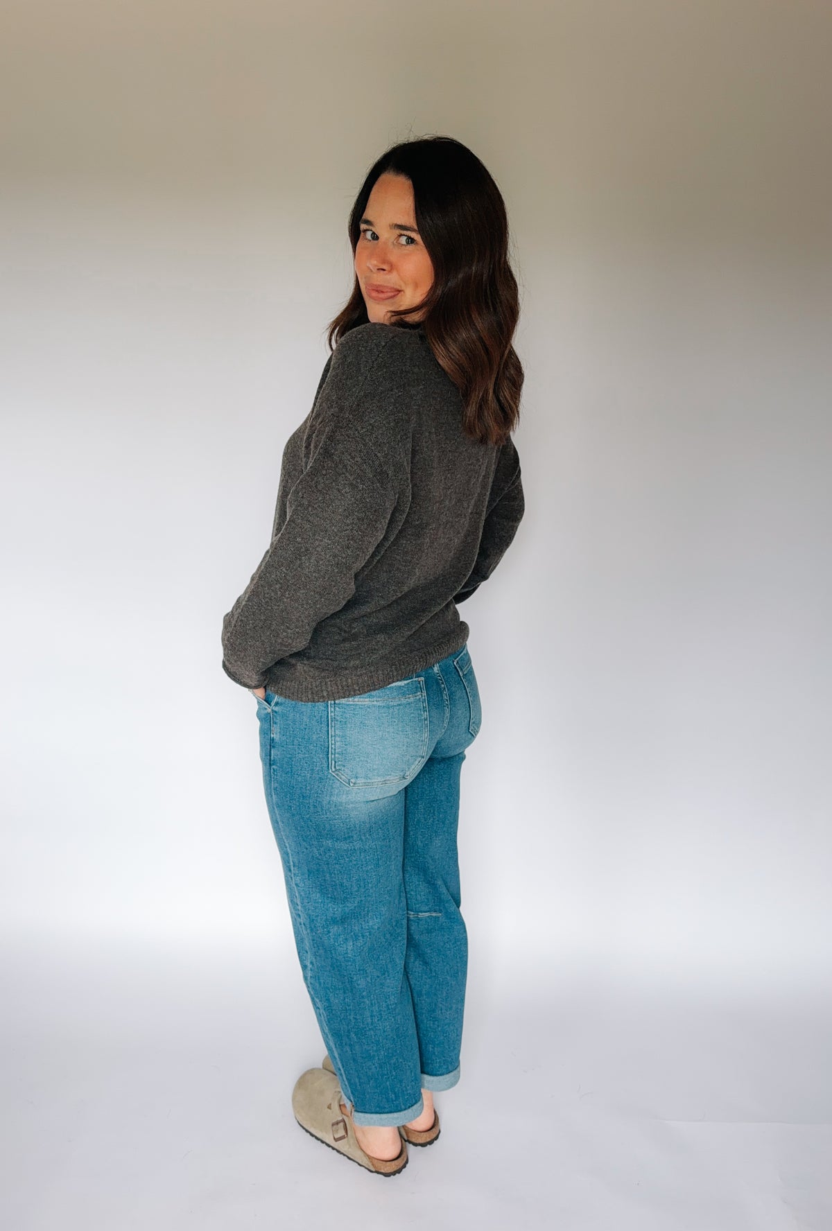 Cozy Henley Sweater