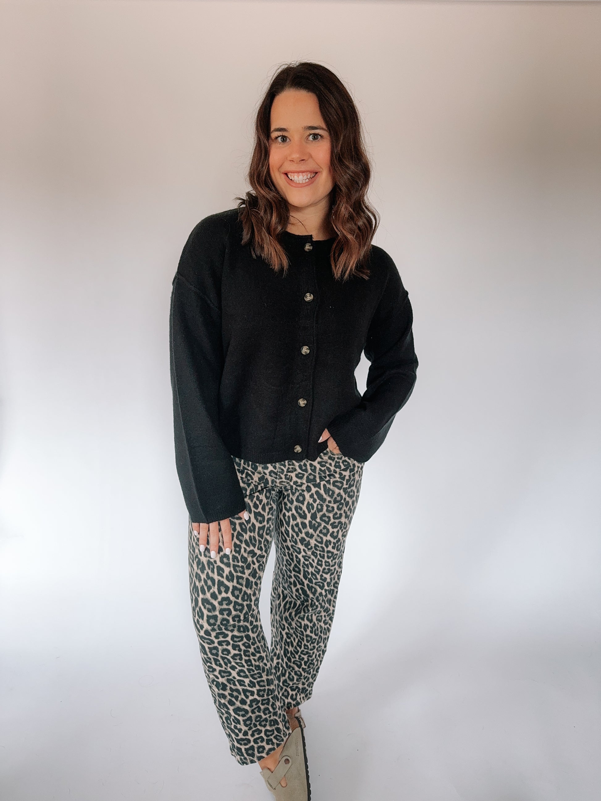 Black Bear Cardigan image 1