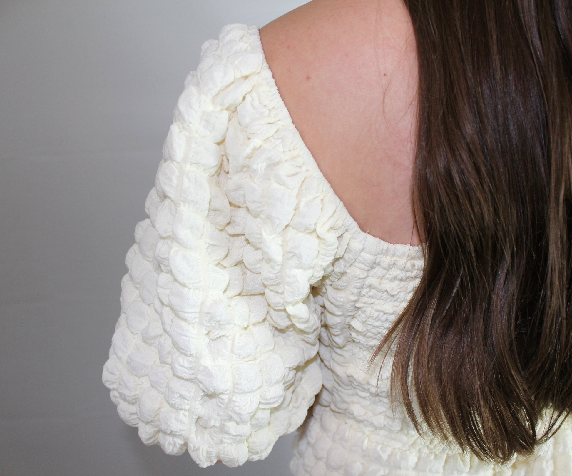 Bubble Texture Midi Dress image 3