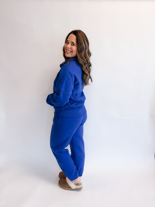 Cobalt Joggers image 0