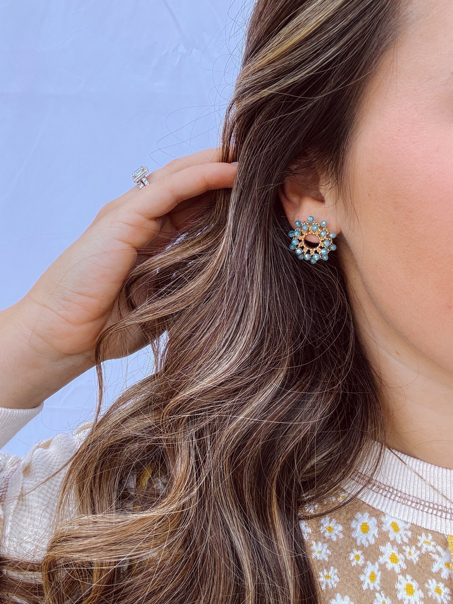 Beaded Studs image 0