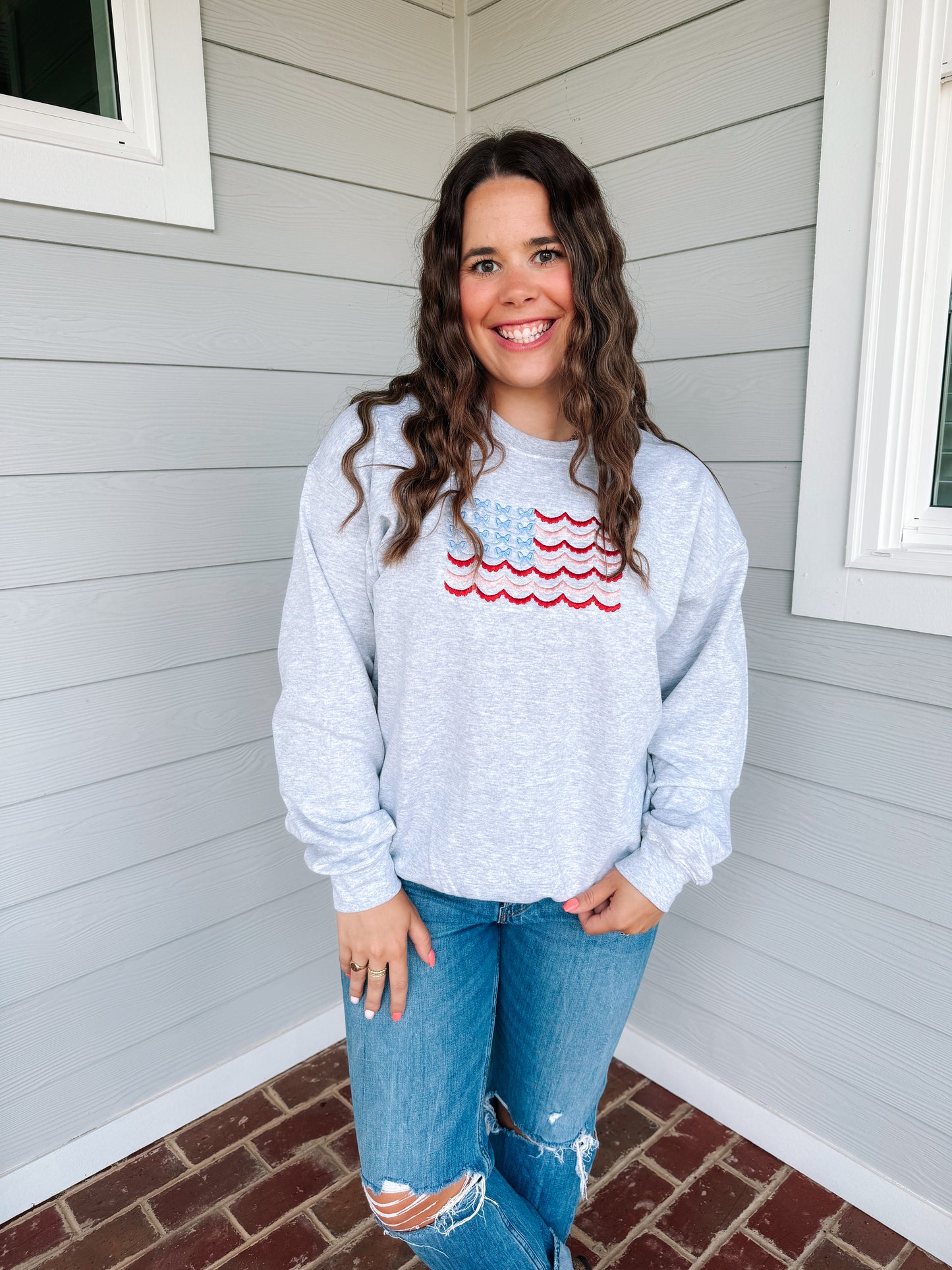 Flag Crewneck image 1